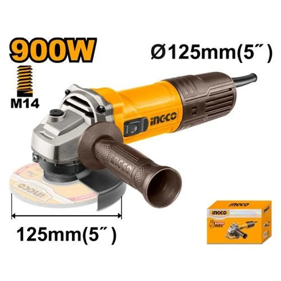Electric Angle Grinder 900W - INGCO